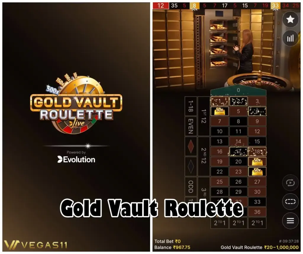 Gold Vault Roulette
