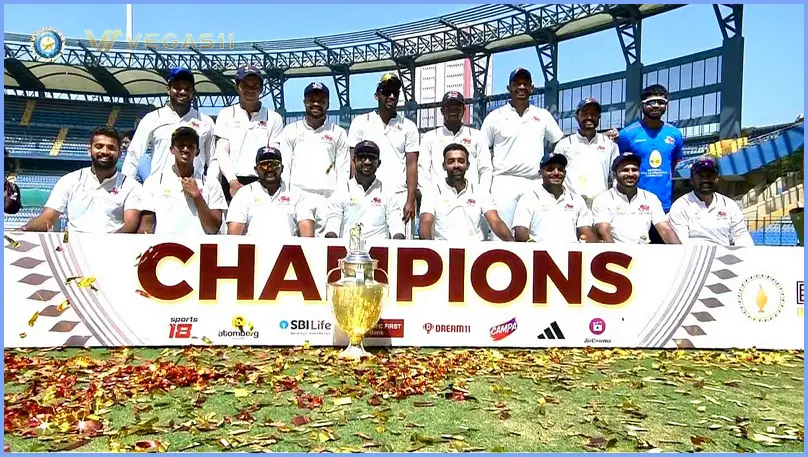 Ranji Trophy 2024 Champion - Mumbai Ranji Trophy 2024 Champion - Mumbai