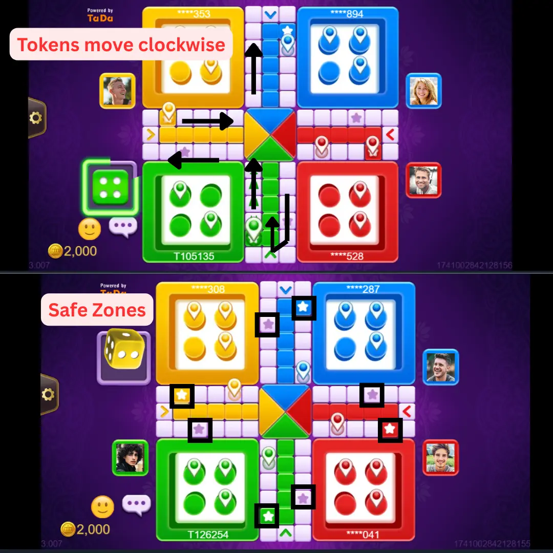 ludo game rules in english