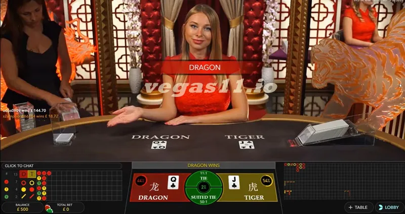 how to play Dragon Tiger