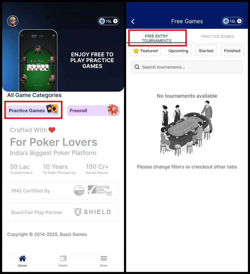 PokerBaazi Tournaments