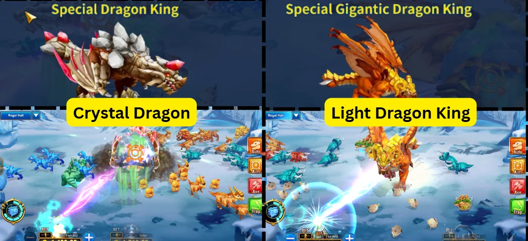 Crystal and Light Dragon