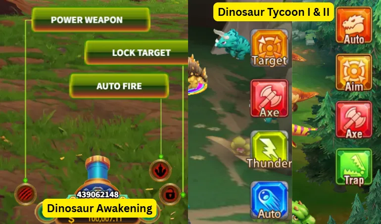 Different cannon power