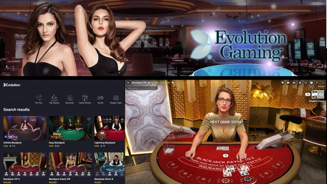 BlackJack Live - Evolution Gaming BlackJack Live - Evolution Gaming