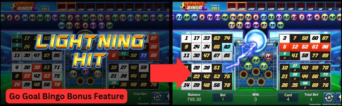 Go goal bingo showcase 2