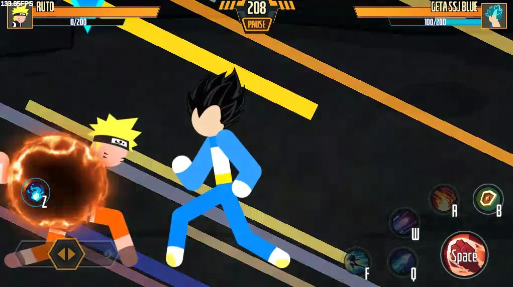 Stickman Dragon Fight 4