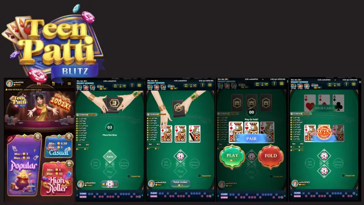 Teen Patti Blitz - Kingmidas