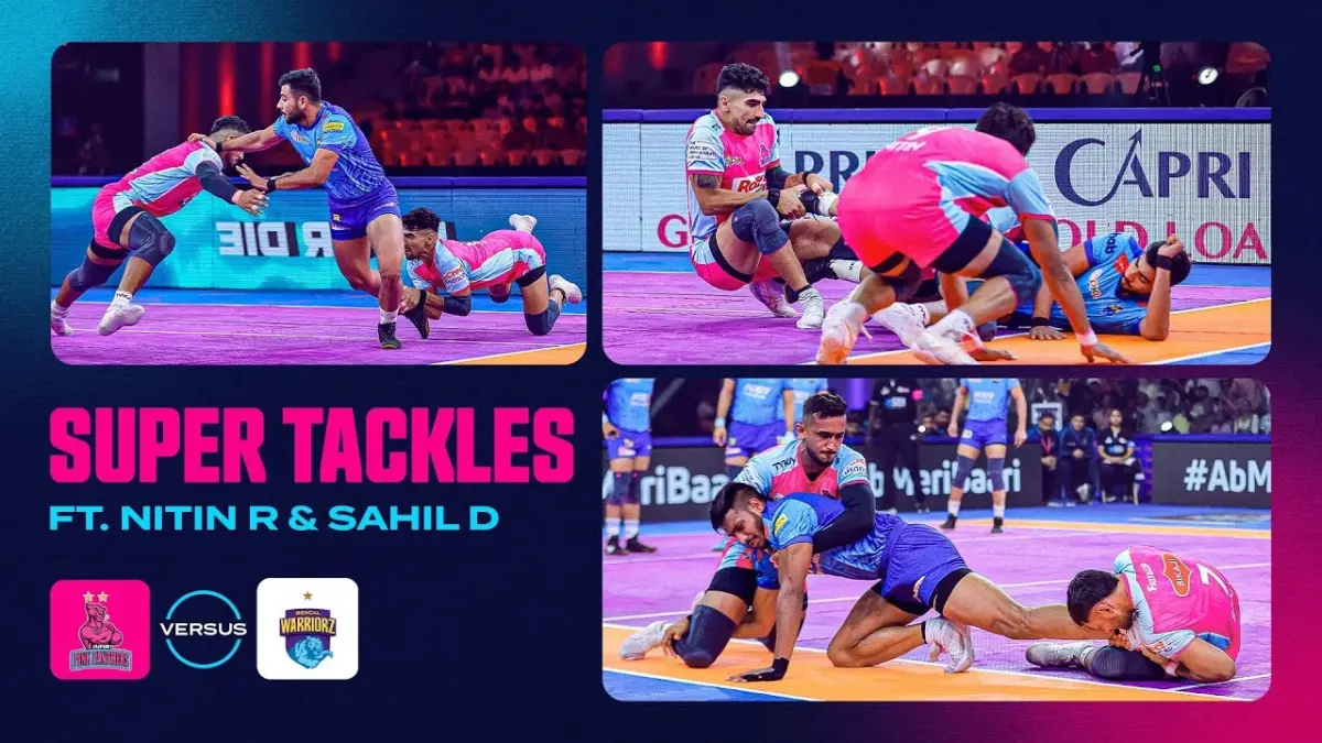 Nitin Rawal abd Sahil Deshwal's Super Tackle