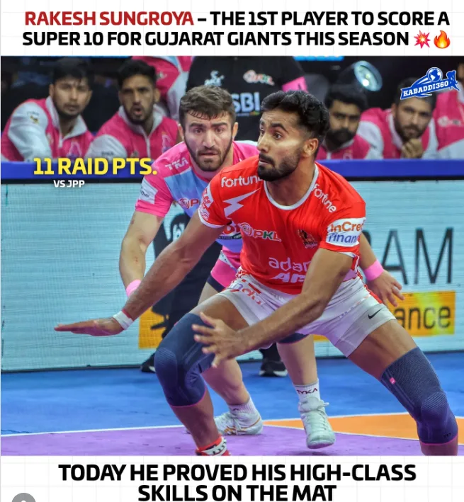 Rakesh Sungroya PKL performance 1