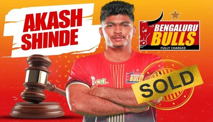 akash shinde PKL Auction