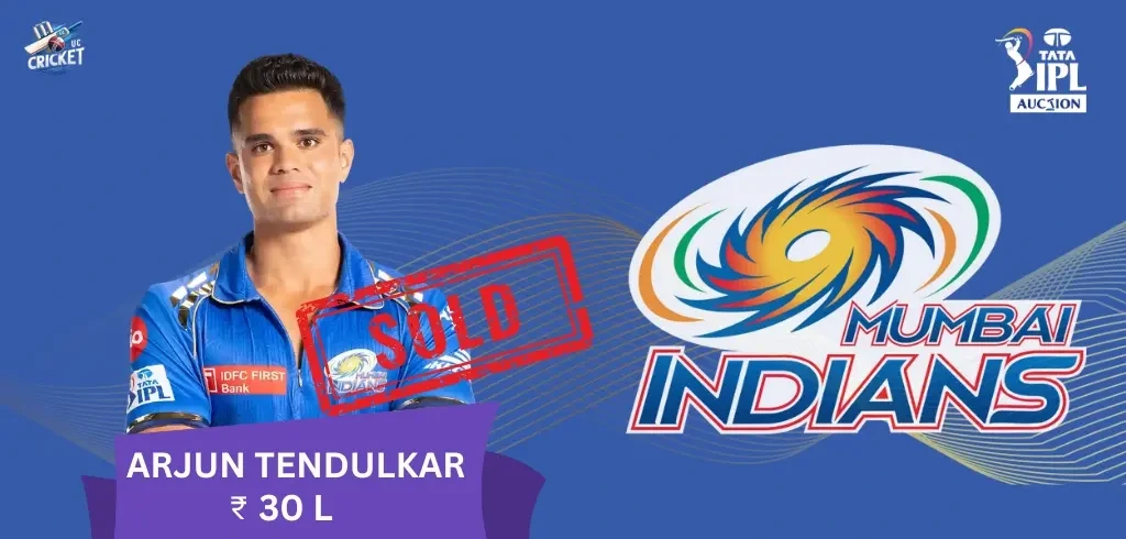 arjun tendulkar auction price