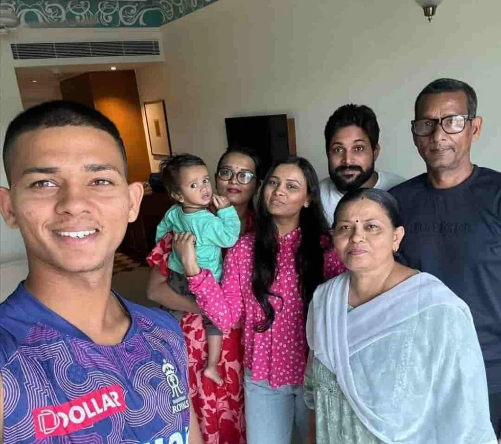 yashasvi jaiswal famiy