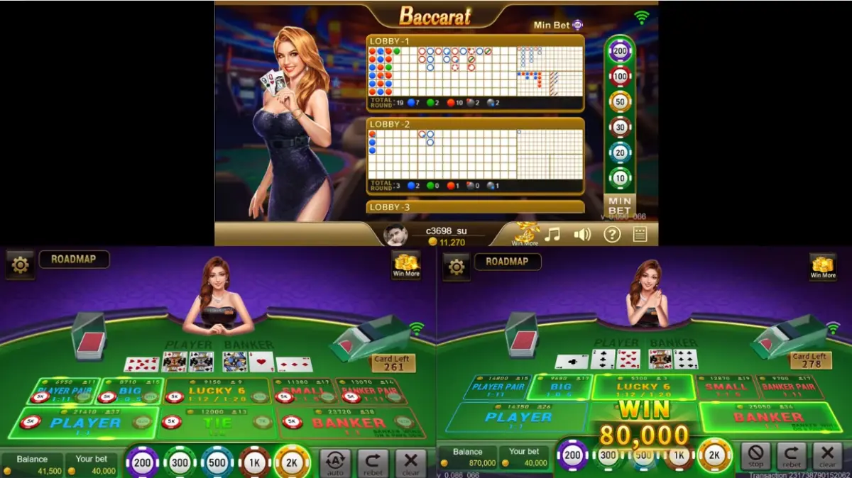 Baccarat-Jili game