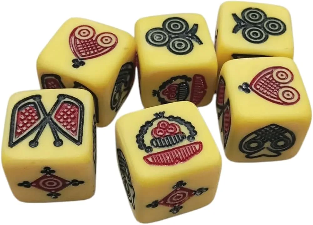 Jhandi Munda DIce Symbols