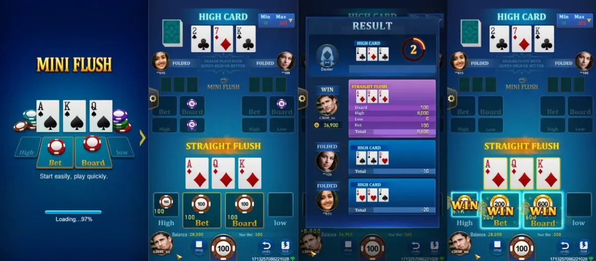 Mini Flush - Jili game