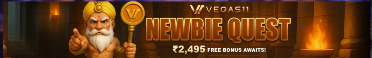 Vegas11 Newbie Quest Promotion